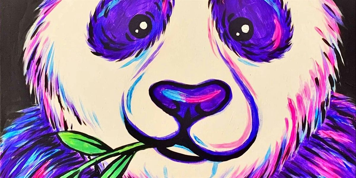 Purpley Pandariffic - Paint and Sip by Classpop!\u2122