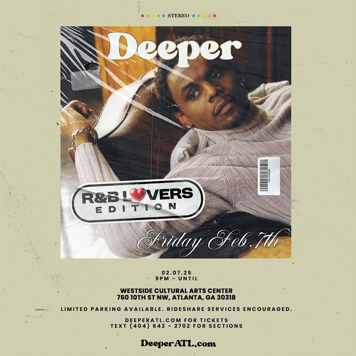 Deeper is BACK! "R&B Lovers Edition"