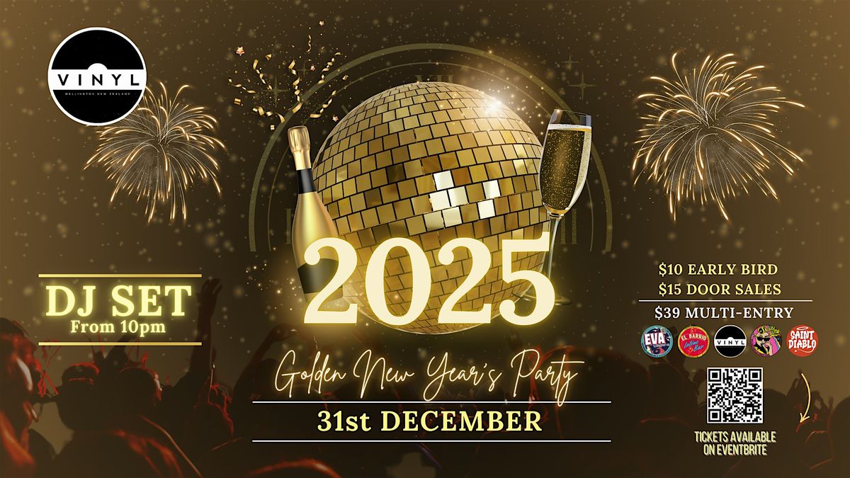 Golden New Year's Party - Vinyl 2025