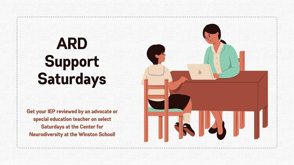ARD Support Saturdays-IEP Reviews