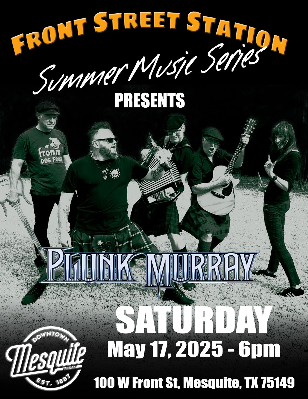 Plunk Murray @ City of Mesquite Front Street Station