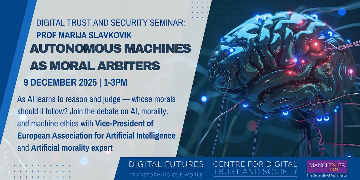 Digital Trust and Security seminar: Prof Marija Slavkovik