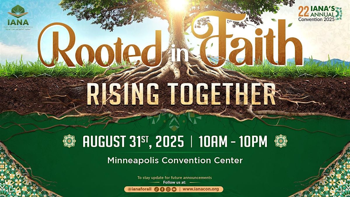 IANA CONVENTION 2025 - Rooted in Faith, Rising Together