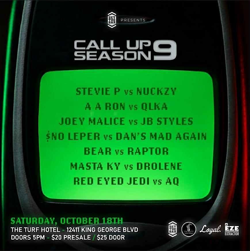 Call Up Season 9
