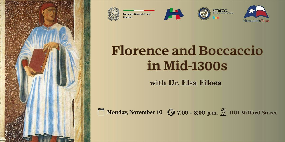 Florence and Boccaccio in Mid-1300s