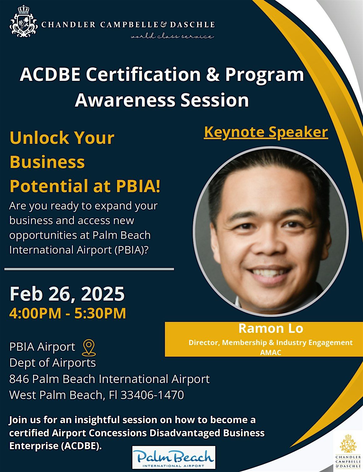 ACDBE Certification 101: Unlock Business Opportunities at PBIA