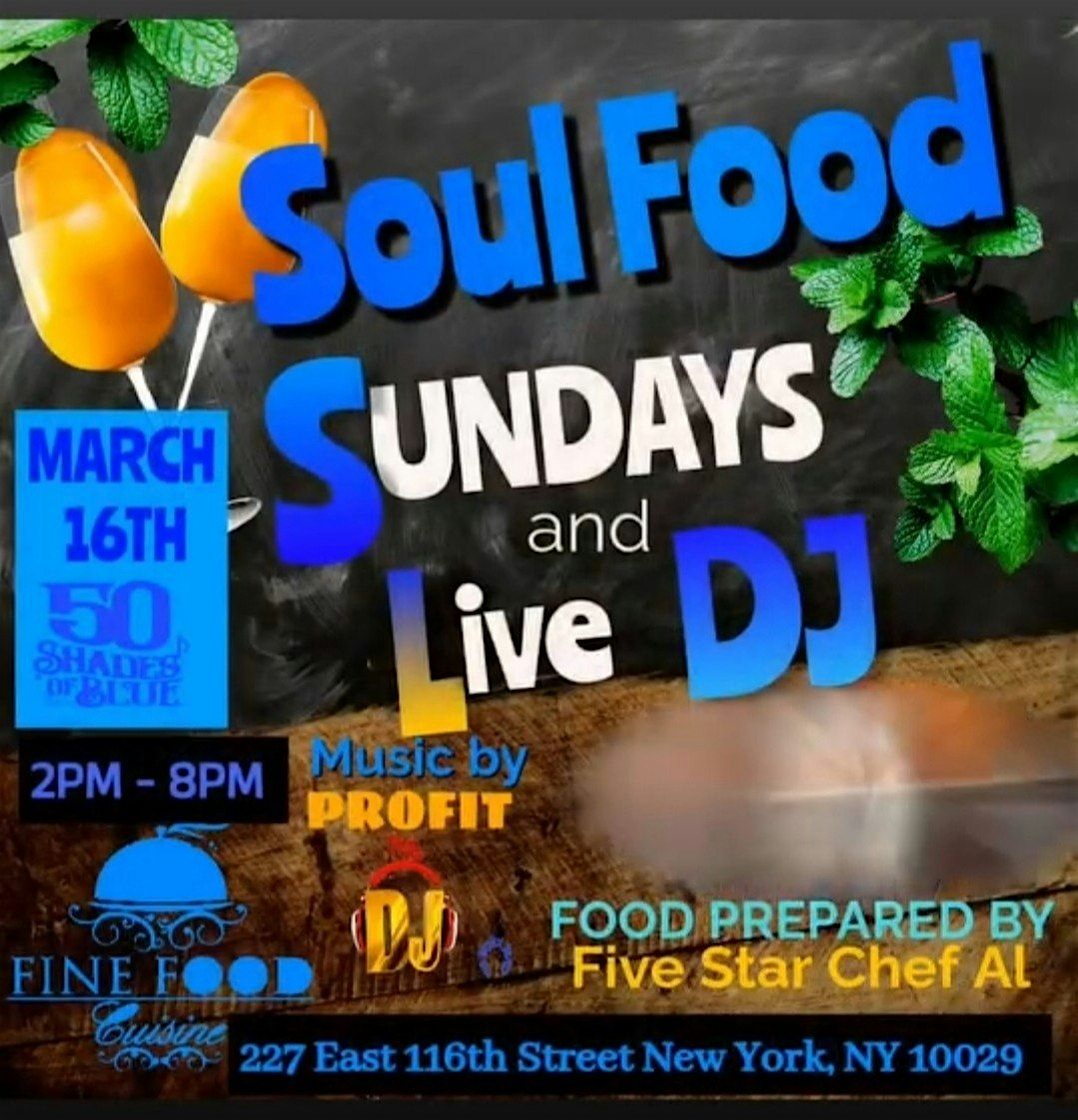 Soul Food Sundays @ Fine Food Cuisine, 227 E 116th St, New York, 16 ...