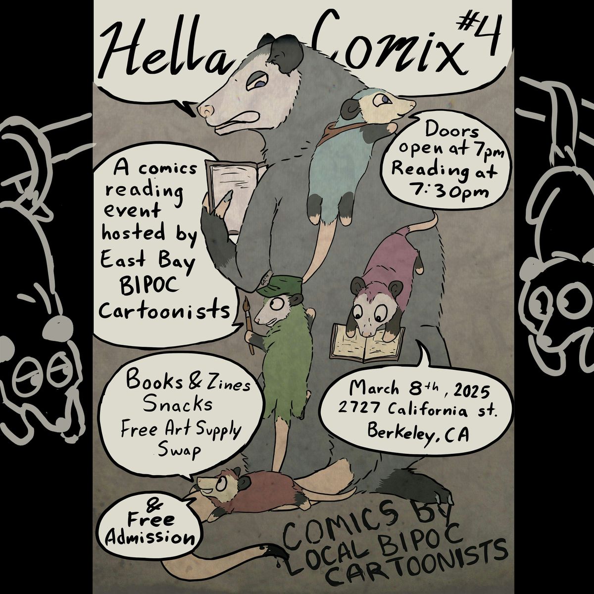 Hella Comix Reading #4