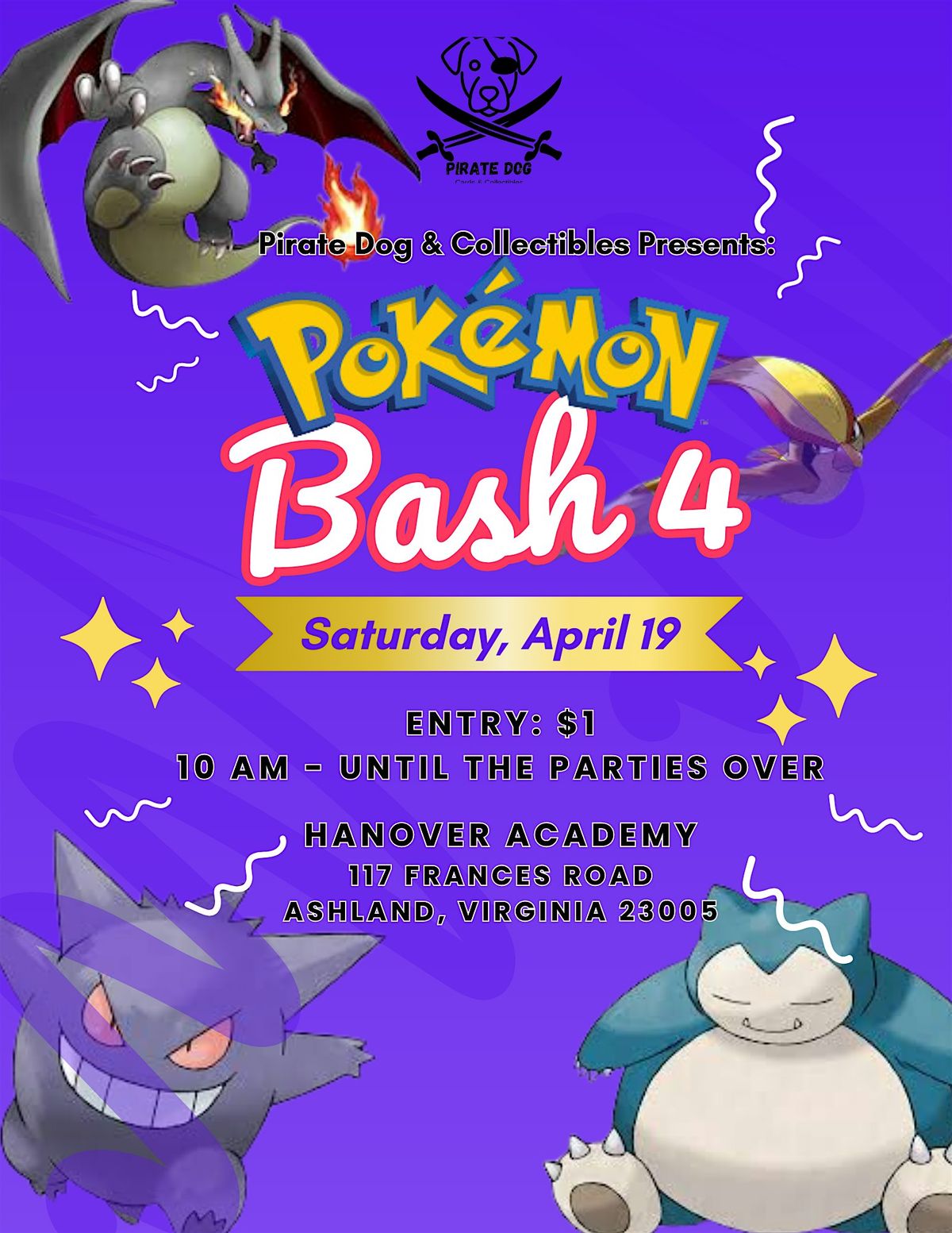 Pirate Dog Cards & Collectibles Show PokeBash 4 (Ashland)