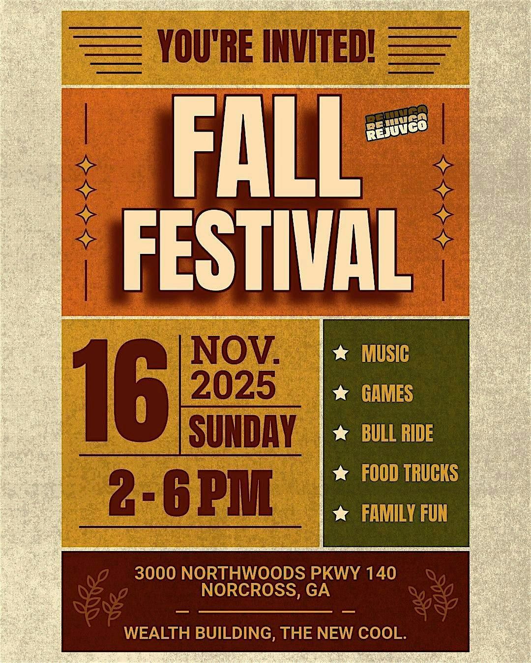 REJUV CO FALL FEST