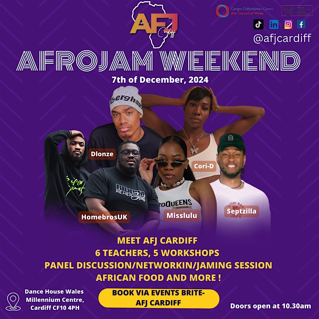 AFROJAM WEEKEND : Bigger Better, and Bringing More Styles than Ever !