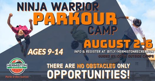 Ninja Warrior Parkour Camp