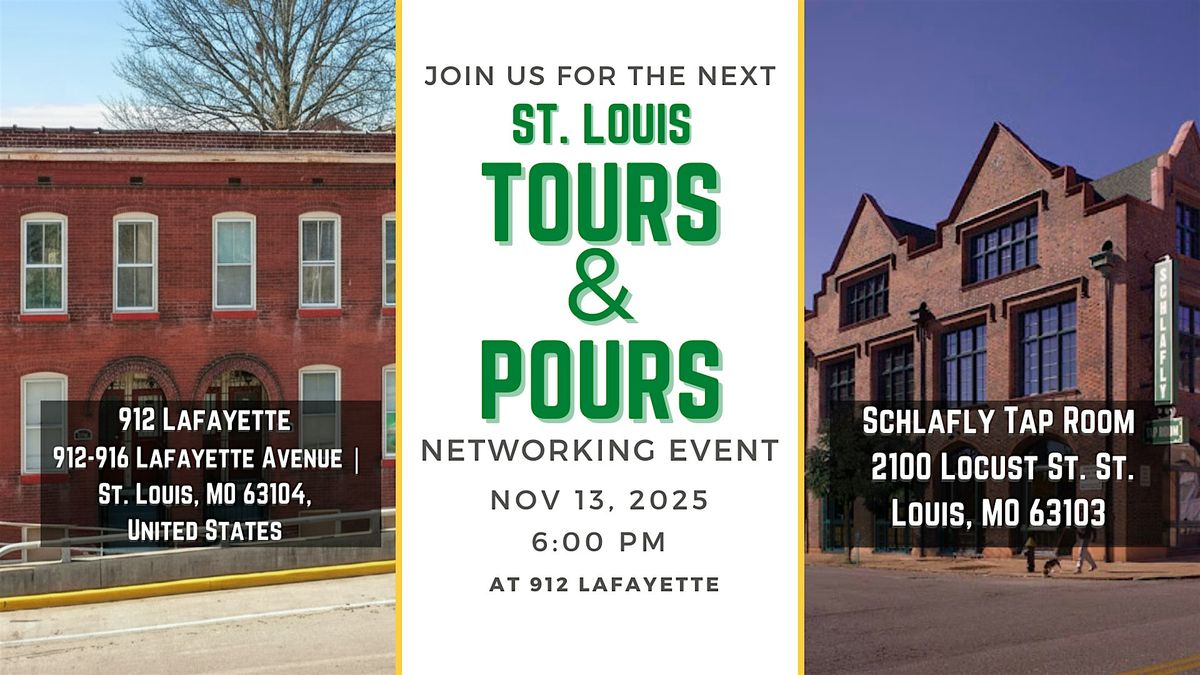 Tours & Pours STL - 912 Lafayette 6 units Featuring Fabian & Brandi Chin!