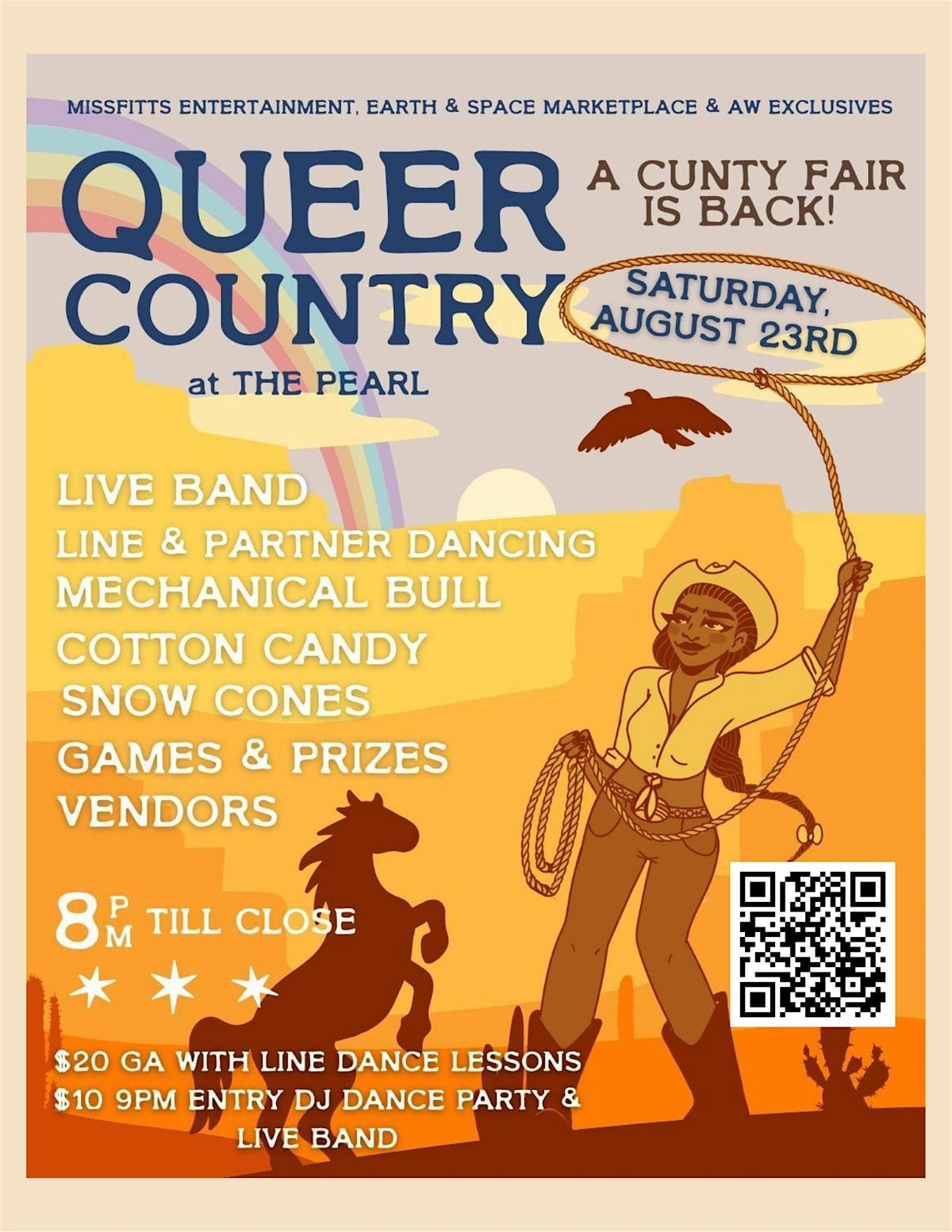 Queer Country Night - A Cunty Fair
