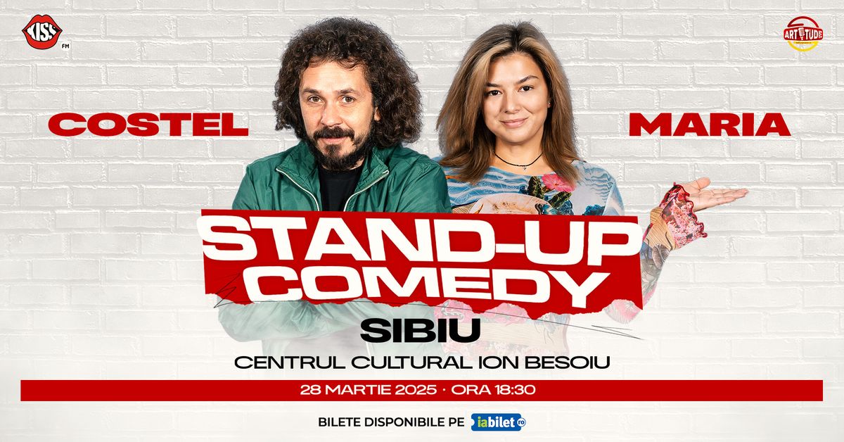 SIBIU | Costel \u0219i Maria Popovici - Stand Up Comedy Show