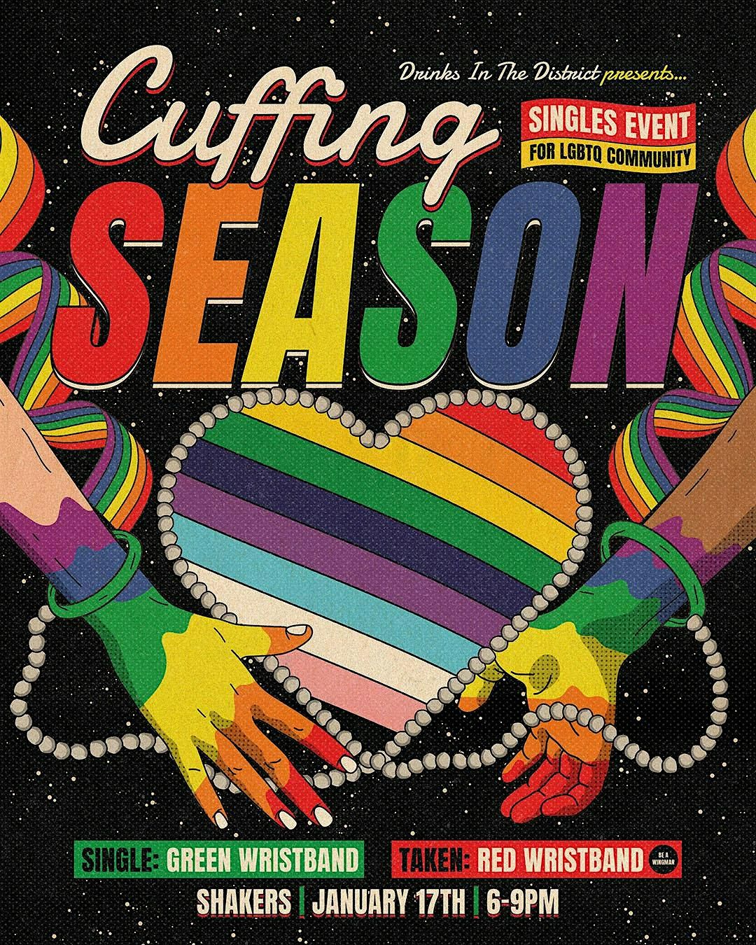 Cuffing Season : DC's Biggest and Best Singles Event. LGBTQ Edition