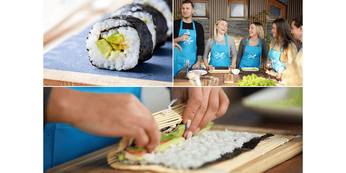 Sushi Making With Chef Desiree at a Sake Bar - Sushi Making Cooking Class in Austin | Classpop!\u2122