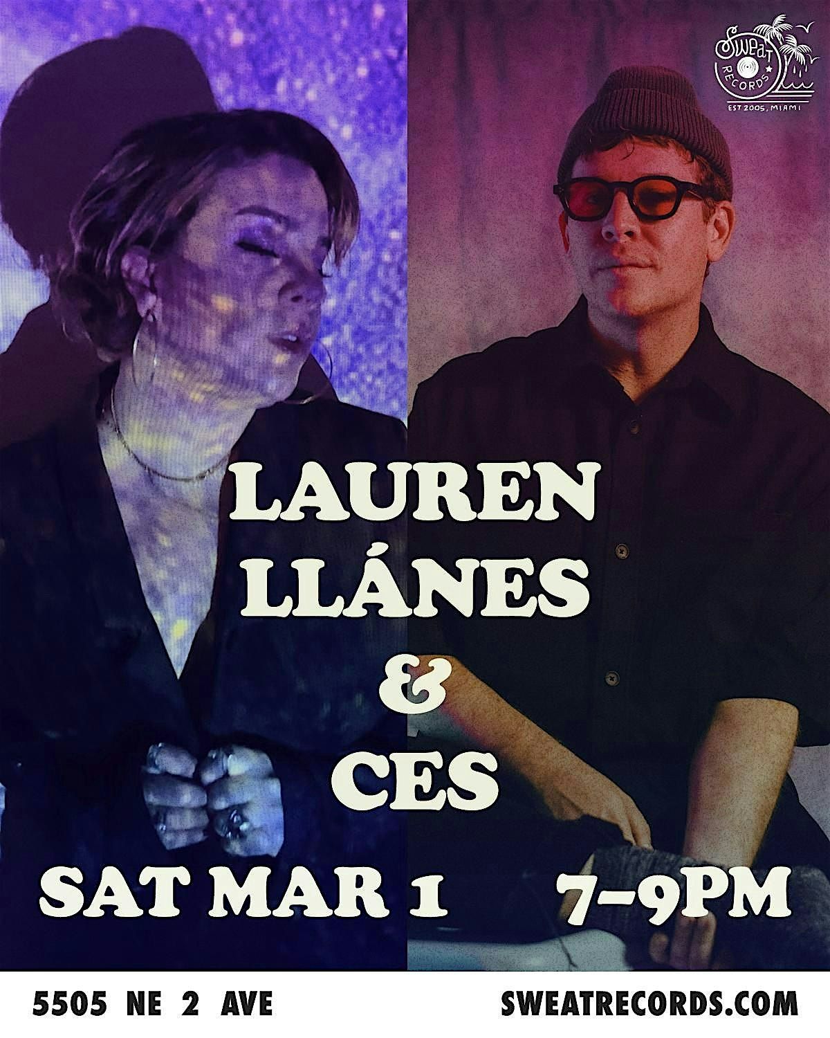 LIVE AT SWEAT:  Lauren Ll\u00e1nes & CES