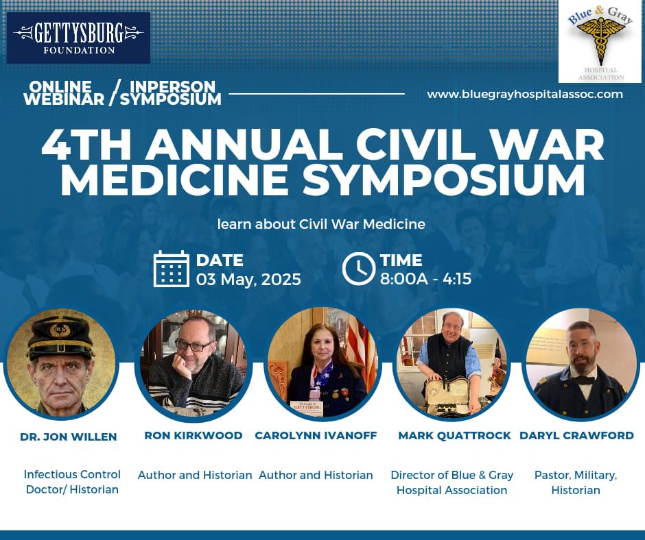 4th Annual Civil War Medicine Symposium