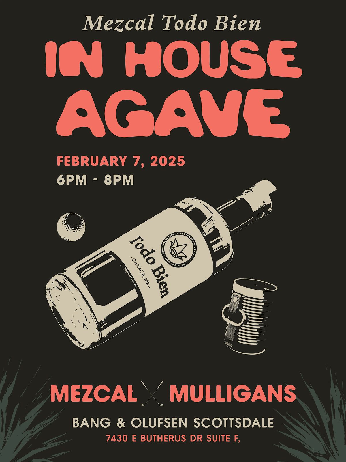 Mezcal & Mulligans - A tasting experience x Todo Bien for WM Phoenix Open