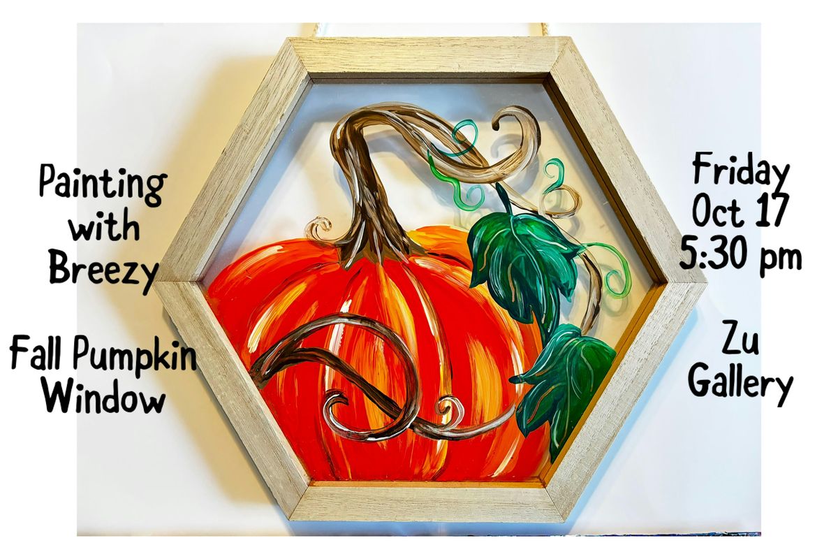 Painting with Breezy - Fall Pumpkin