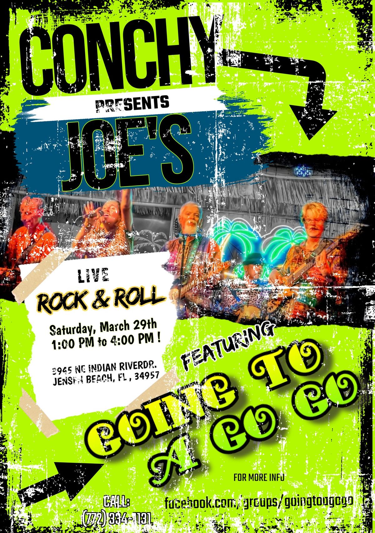 GOING TO A GO GO LIVE !! @ CONCHY JOE'S