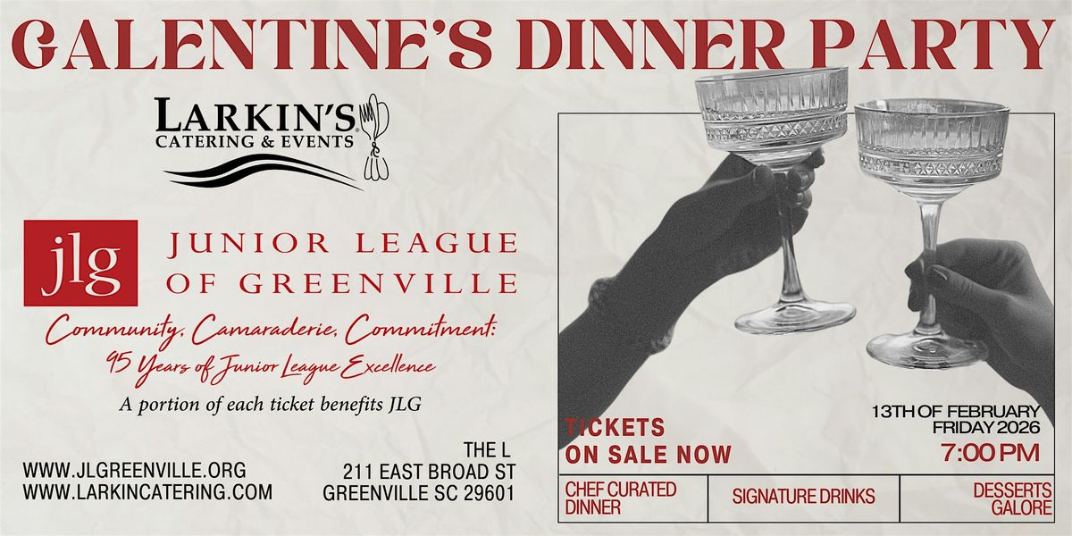 Junior League Galentines Dinner Party at The L
