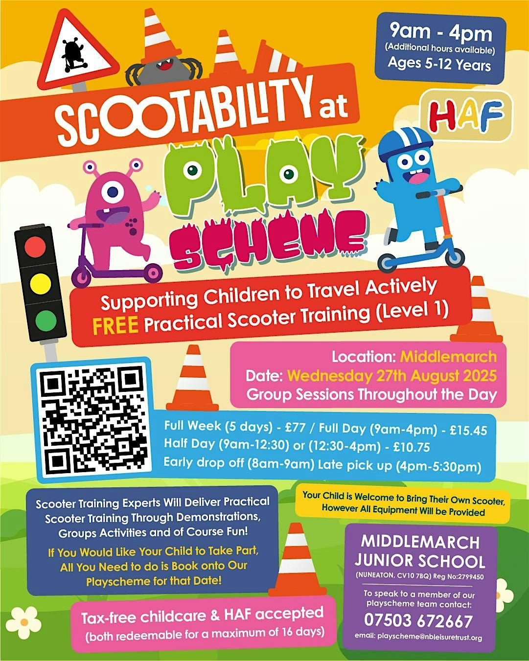 FREE Scootability Session This Summer