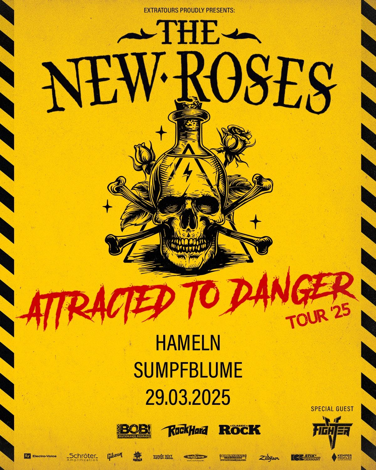 The New Roses - Attracted to Danger Tour 2025