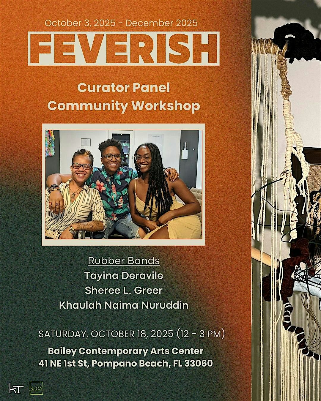 FEVERISH: An Ekphrastic Exhibition | Curator Panel and Workshop