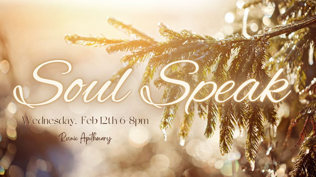 Soul Speak: All are welcome to this social gathering of spiritual beings