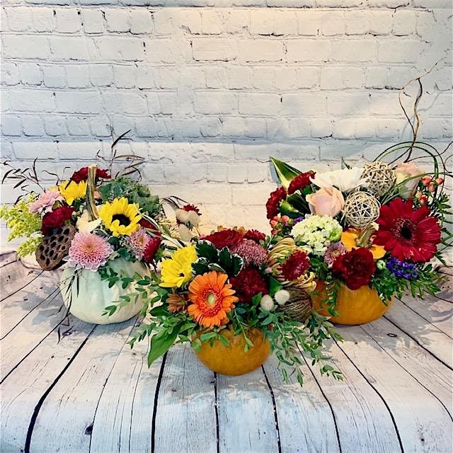 Pumpkin Floral Workshop