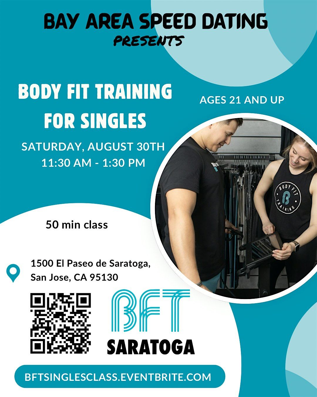 Body Fit Training for Singles Event | Ages 21 and up