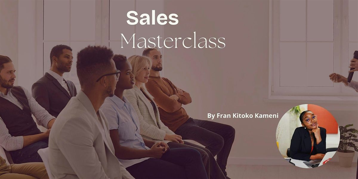 3-Day Sales Masterclass for Entrepreneurs - ENG version