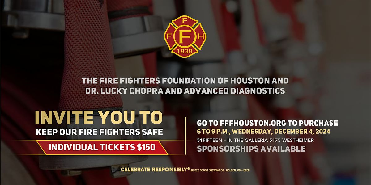 Keep Our Fire Fighters Safe Fundraiser Event December 4, 2024