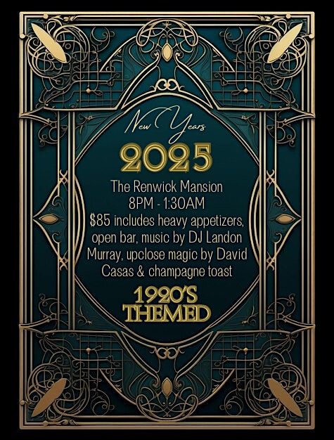 New Years 2025 - ROARING 20's!