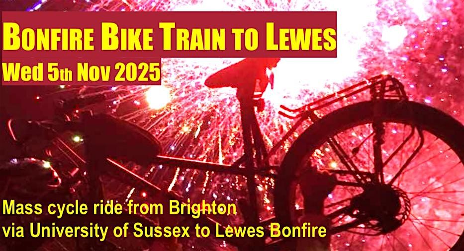 Bonfire Bike Train to Lewes 2025