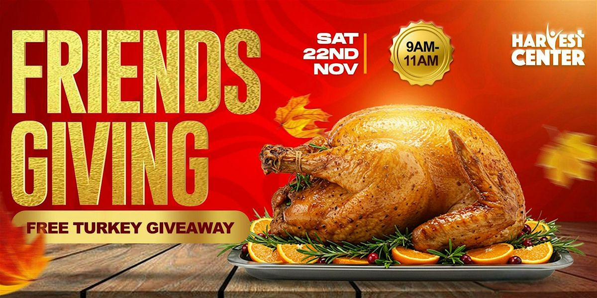 Friendsgiving Turkey Giveaway