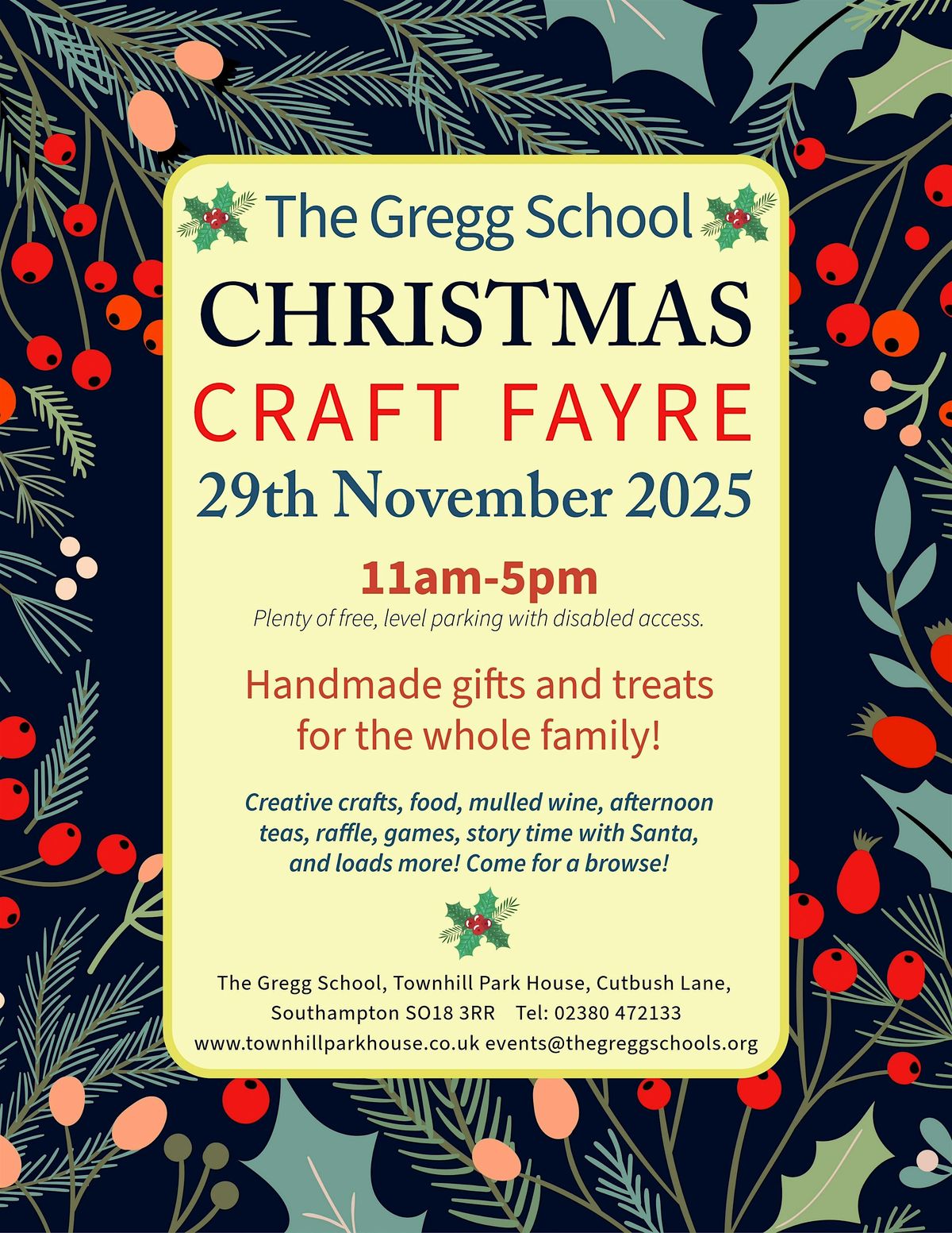The Gregg BIG Chistmas Craft Fayre