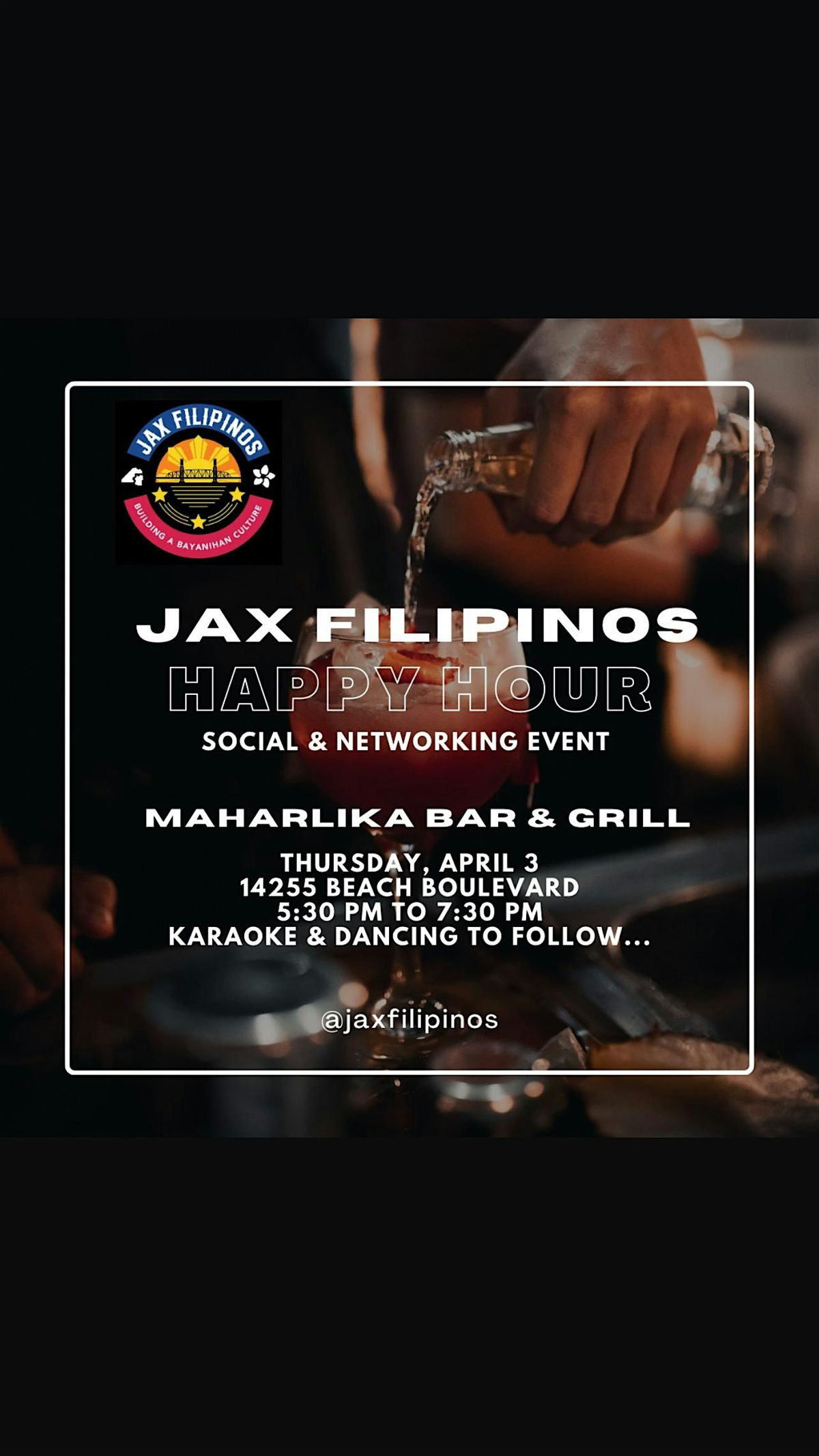 Jax Filipinos Happy Hour: Social and Networking Event