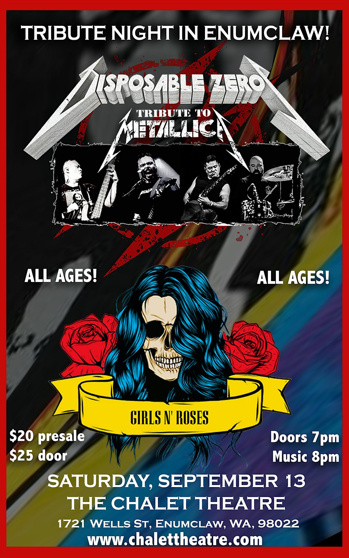 DISPOSABLE ZEROS AND GIRLS N' ROSES