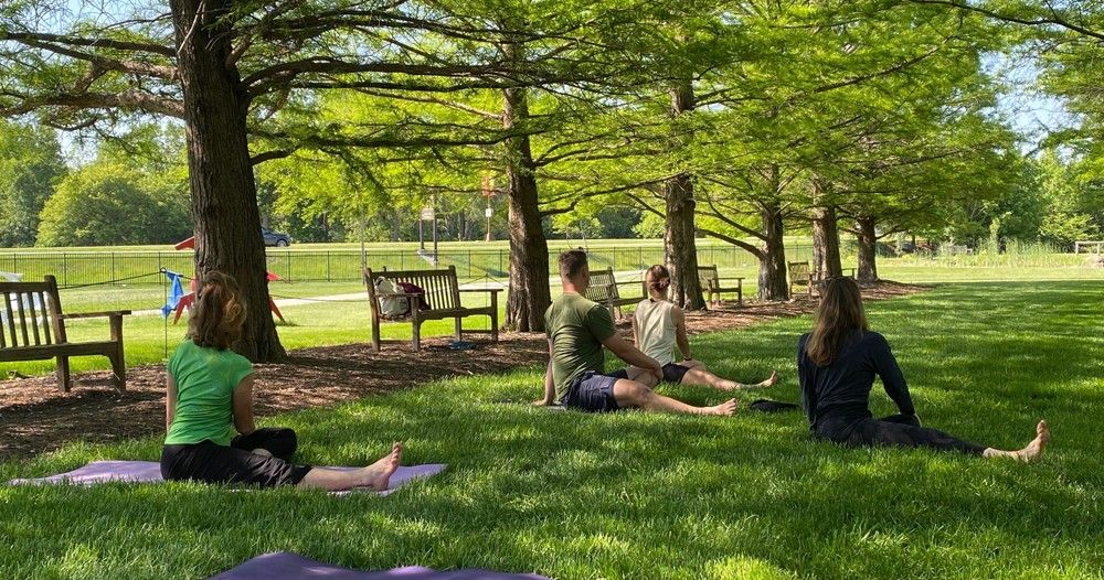 Yoga in the Gardens