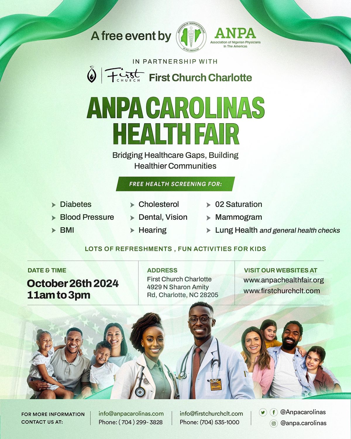 ANPA Carolinas Health Fair