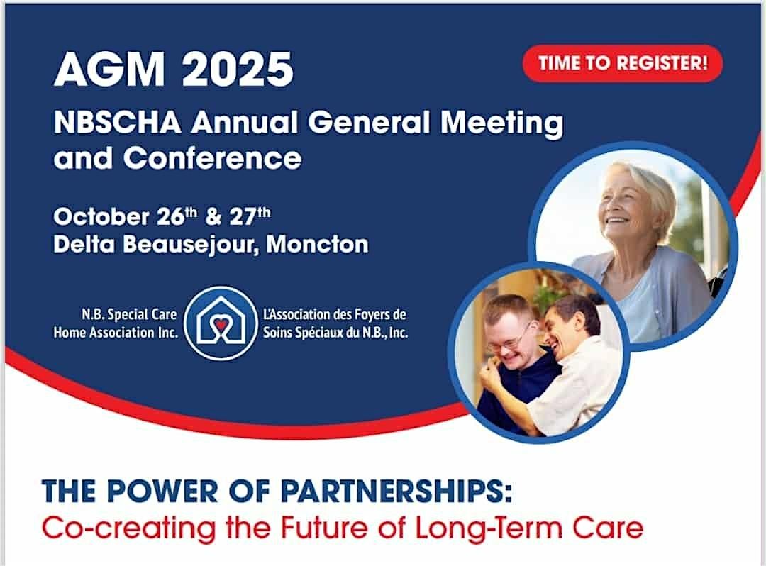 NBSCHA\/AFSSNB Annual General Meeting and Conference Oct 26 - 27th 2025