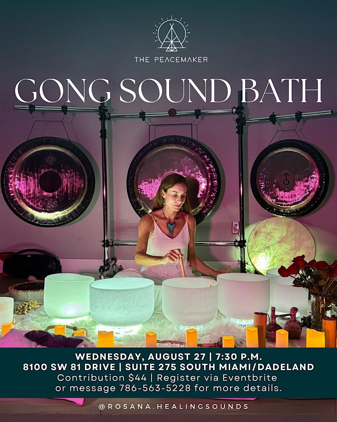 GONG SOUND BATH by Rosana Matiasevich