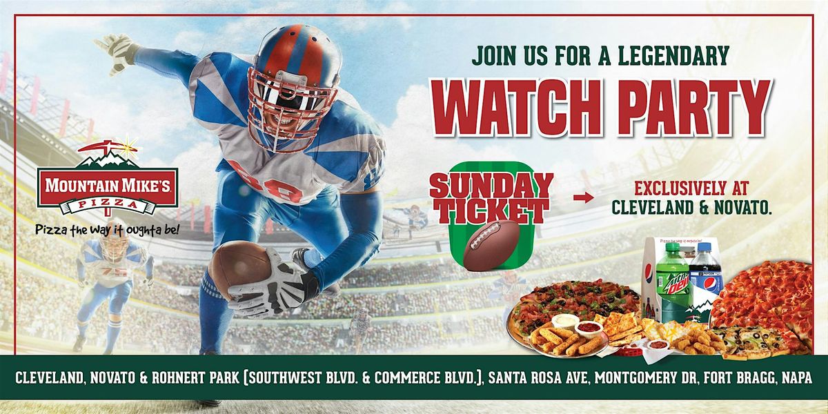 NFL Watch Party | 49ers V\/s Arizona Cardinals at MMP Novato | Sep 21