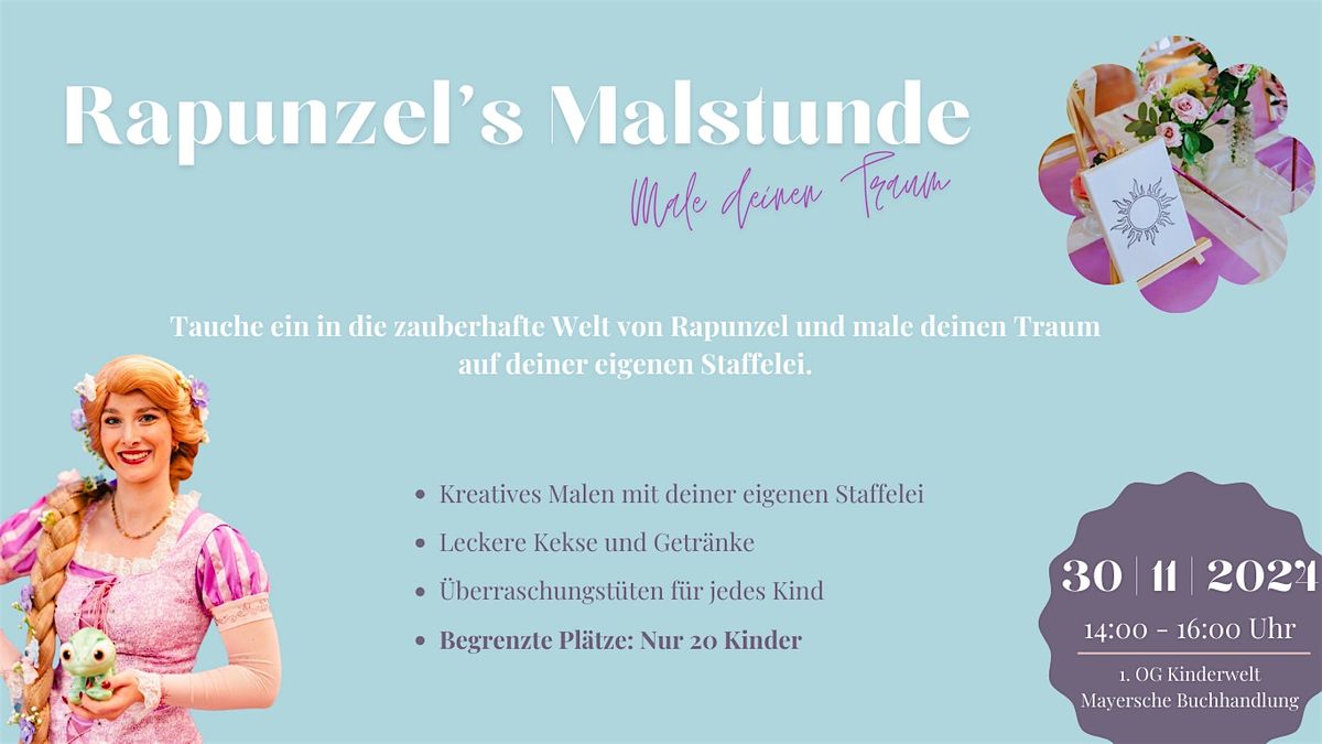 Rapunzels Malstunde \u2013 Male deinen Traum!