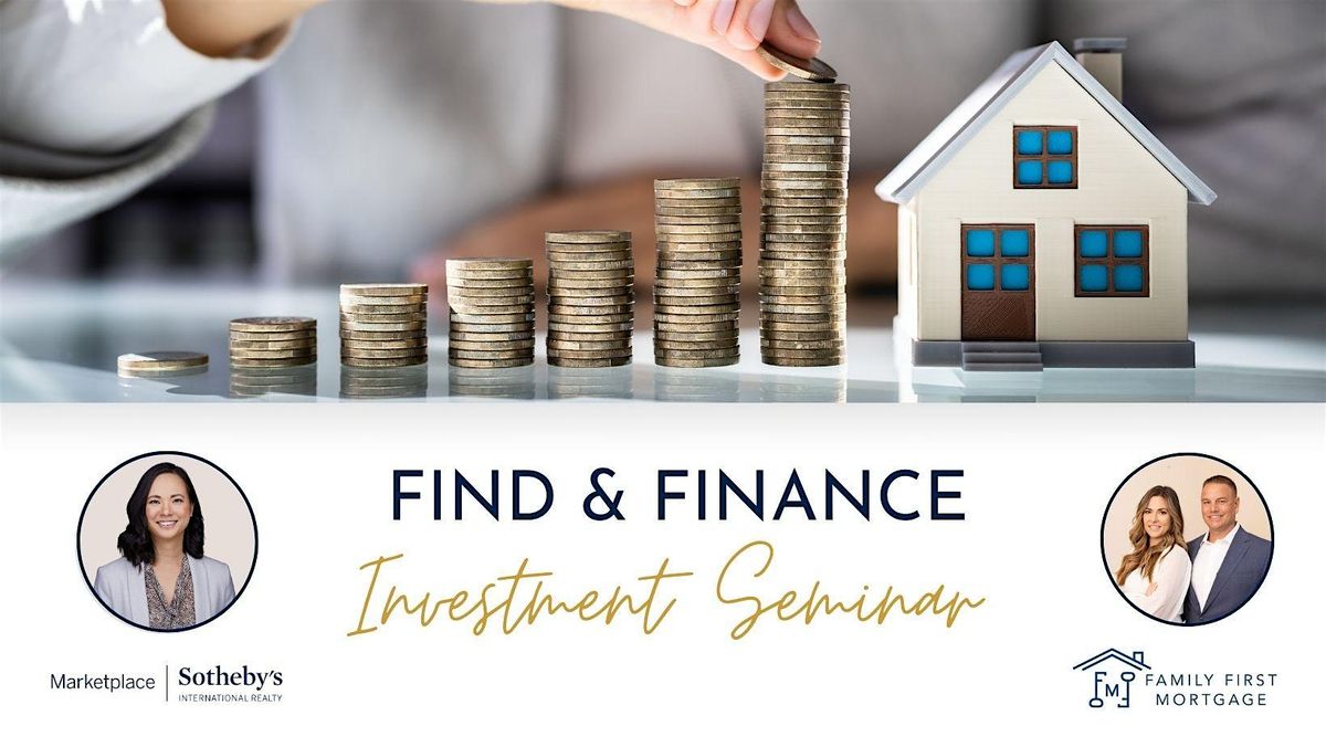 Find & Finance your 1st Rental Property