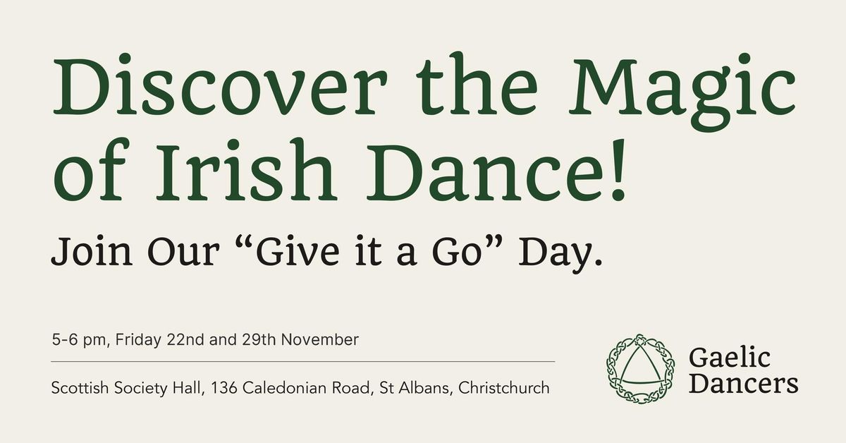 Discover the Magic of Irish Dance!