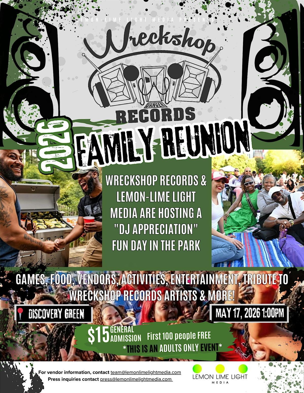 Wreckshop Records Family Reunion (DJ & Media Appreciation)